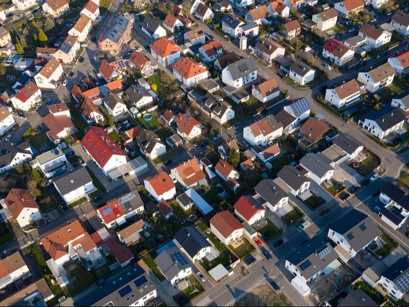 Immobilien von oben